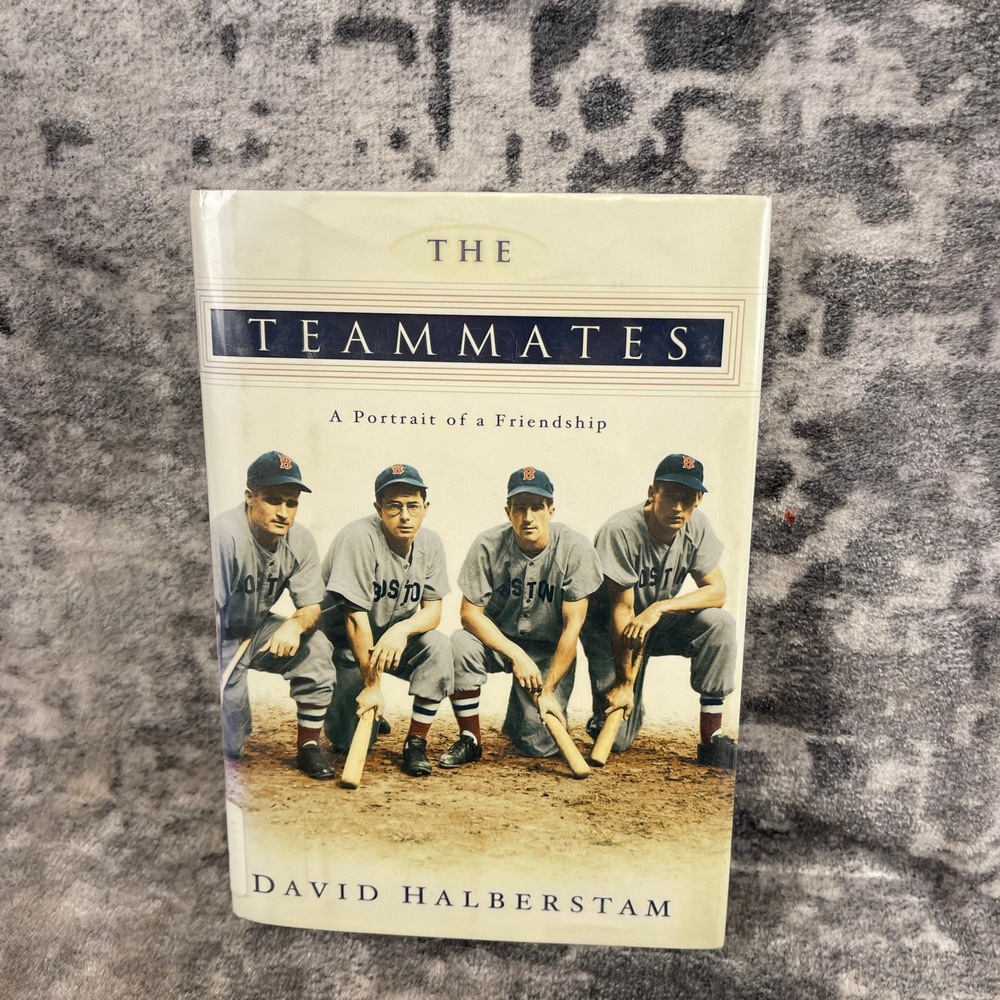The Teammates David Halberstam Baseball Red Sox Ted Williams 1st Ed Boston